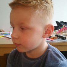 geknipt door kapper